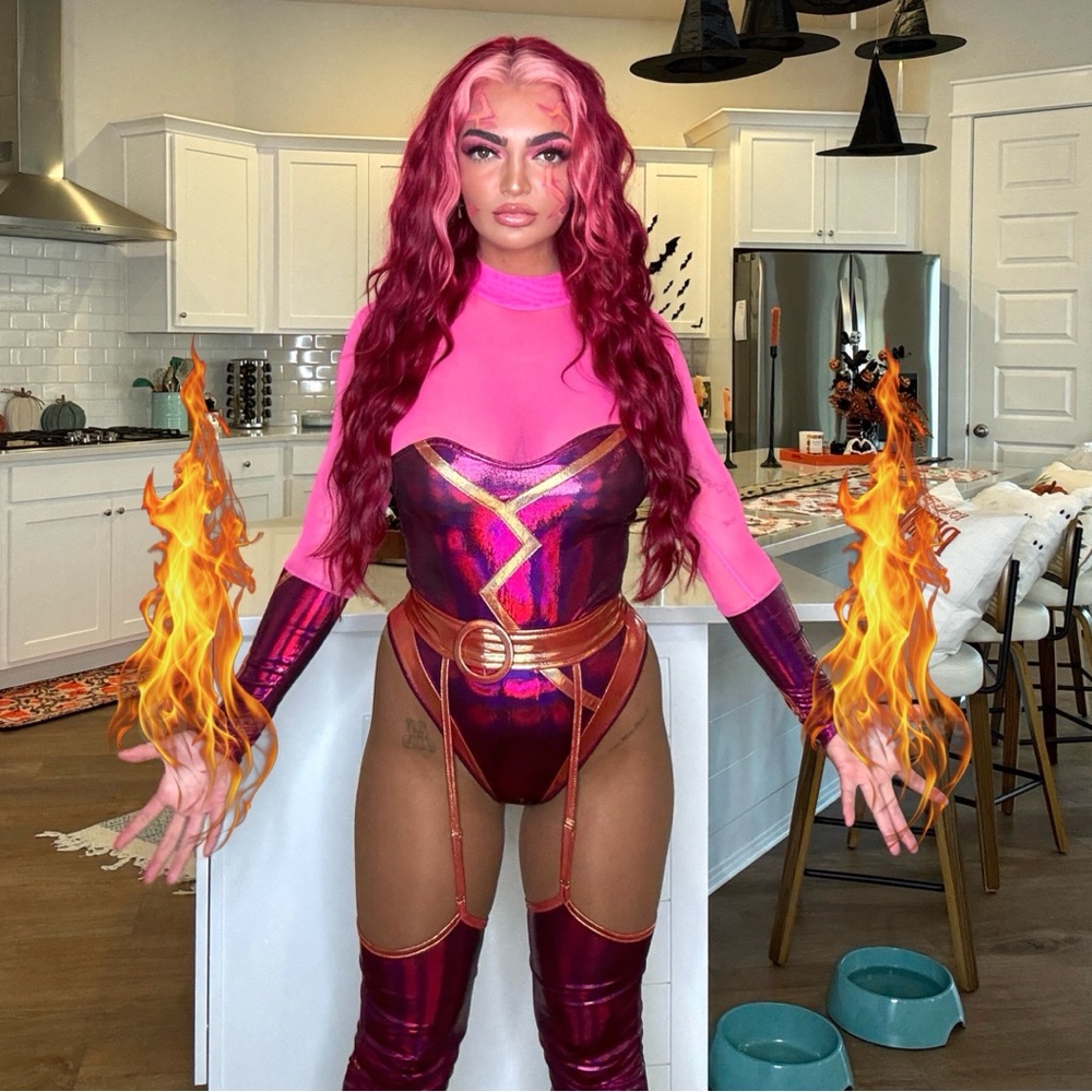 Lava Girl Costume size m